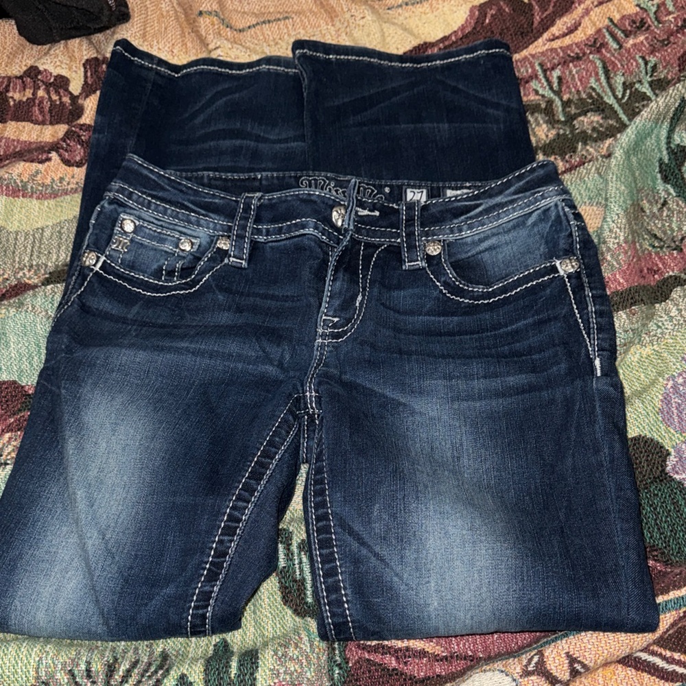 Women's Dark Blue Jeans